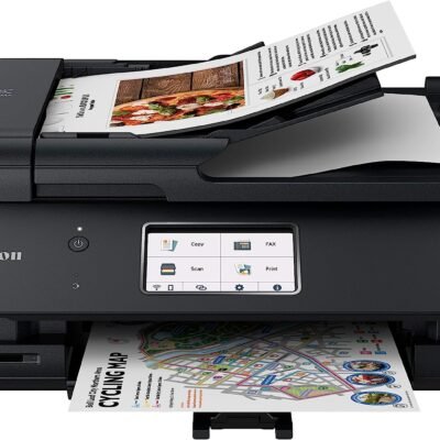 Canon TR8620a All-in-One Printer Home Office | Copier |Scanner| Fax |Auto Document Feeder | Photo and Document | Airprint (R) and Android, Black